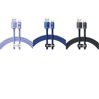 Купить Кабель Baseus Crystal Shine Series Fast Charging Type-C 100W (1.2m) 35104 - Ncase