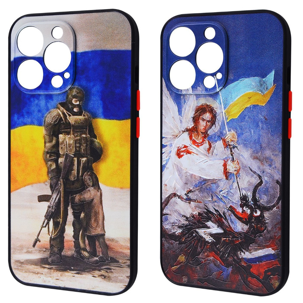 Чехол WAVE Ukraine Edition Shadow Matte iPhone 13 Pro