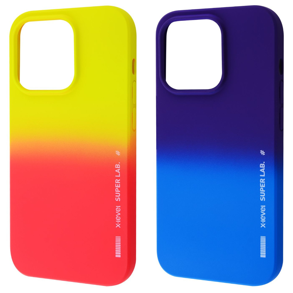 Чехол X-Level Rainbow (TPU) iPhone 14 Pro