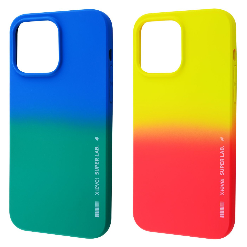 Чехол X-Level Rainbow (TPU) iPhone 14 Pro Max