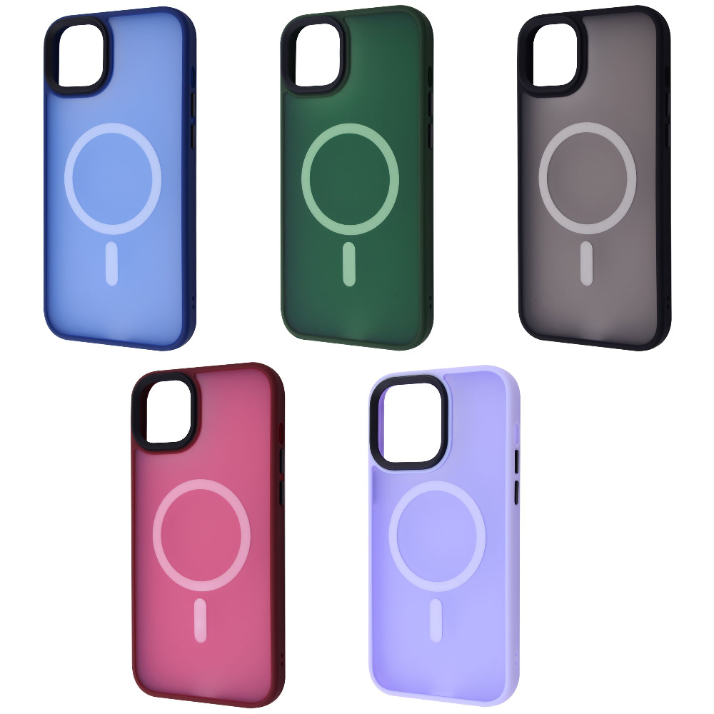 Чехол WAVE Matte Colorful Case with Magnetic Ring iPhone 14 Plus/15 Plus