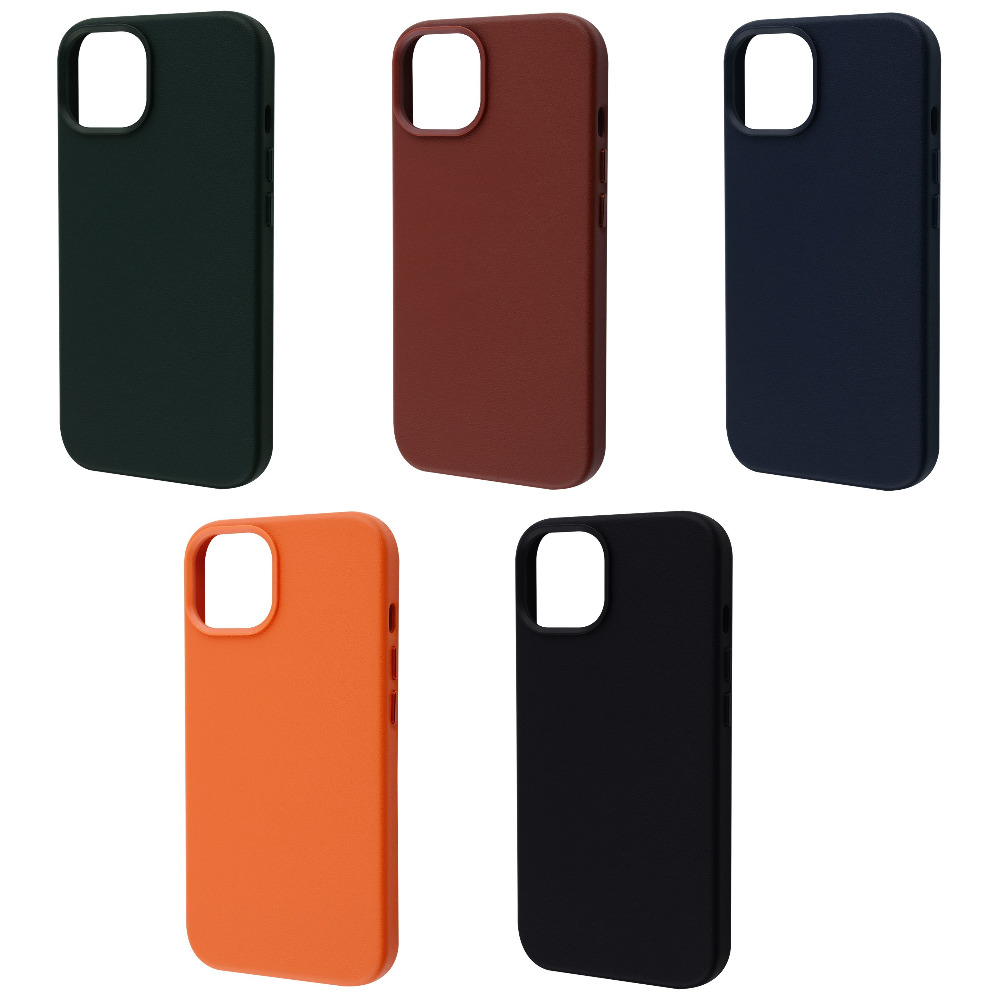 Чохол WAVE Premium Leather Edition Case with Magnetic Ring iPhone 14 — Придбати в Україні