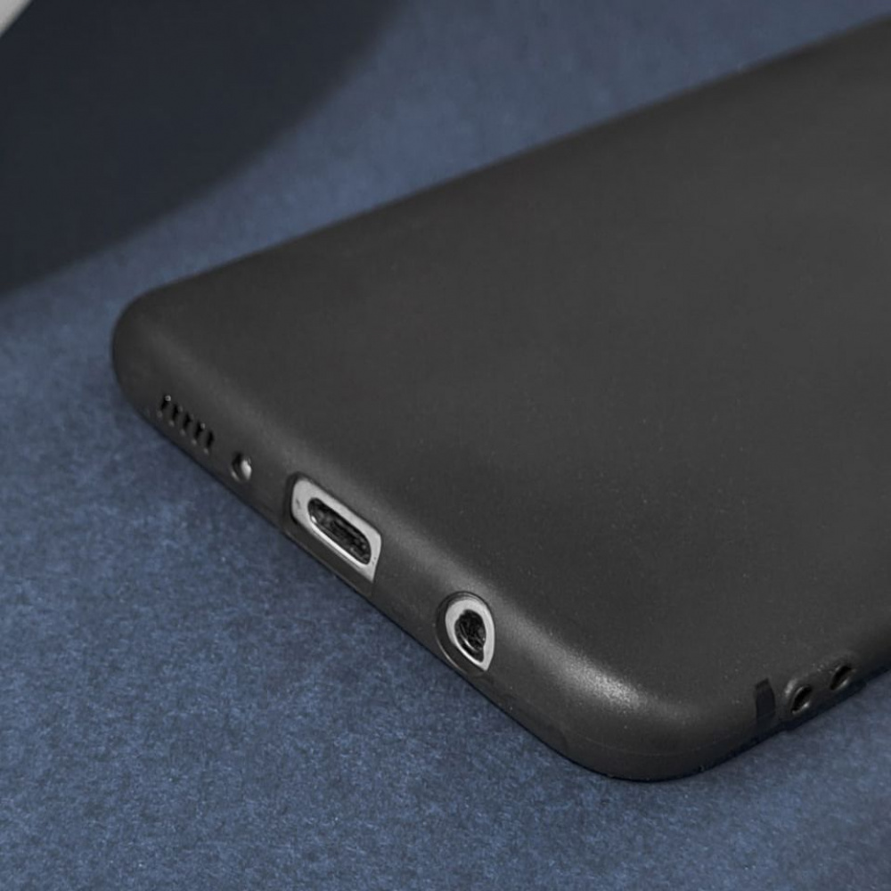Чохол Силікон 0.5 mm Black Matt Poco F5/Xiaomi Note 12 Turbo — Придбати в Україні - фото 3