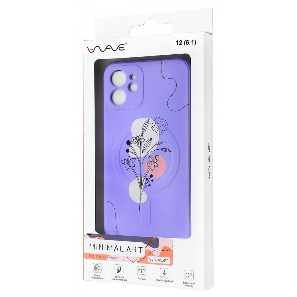 Чехол WAVE Minimal Art Case iPhone with MagSafe 12 - фото 1