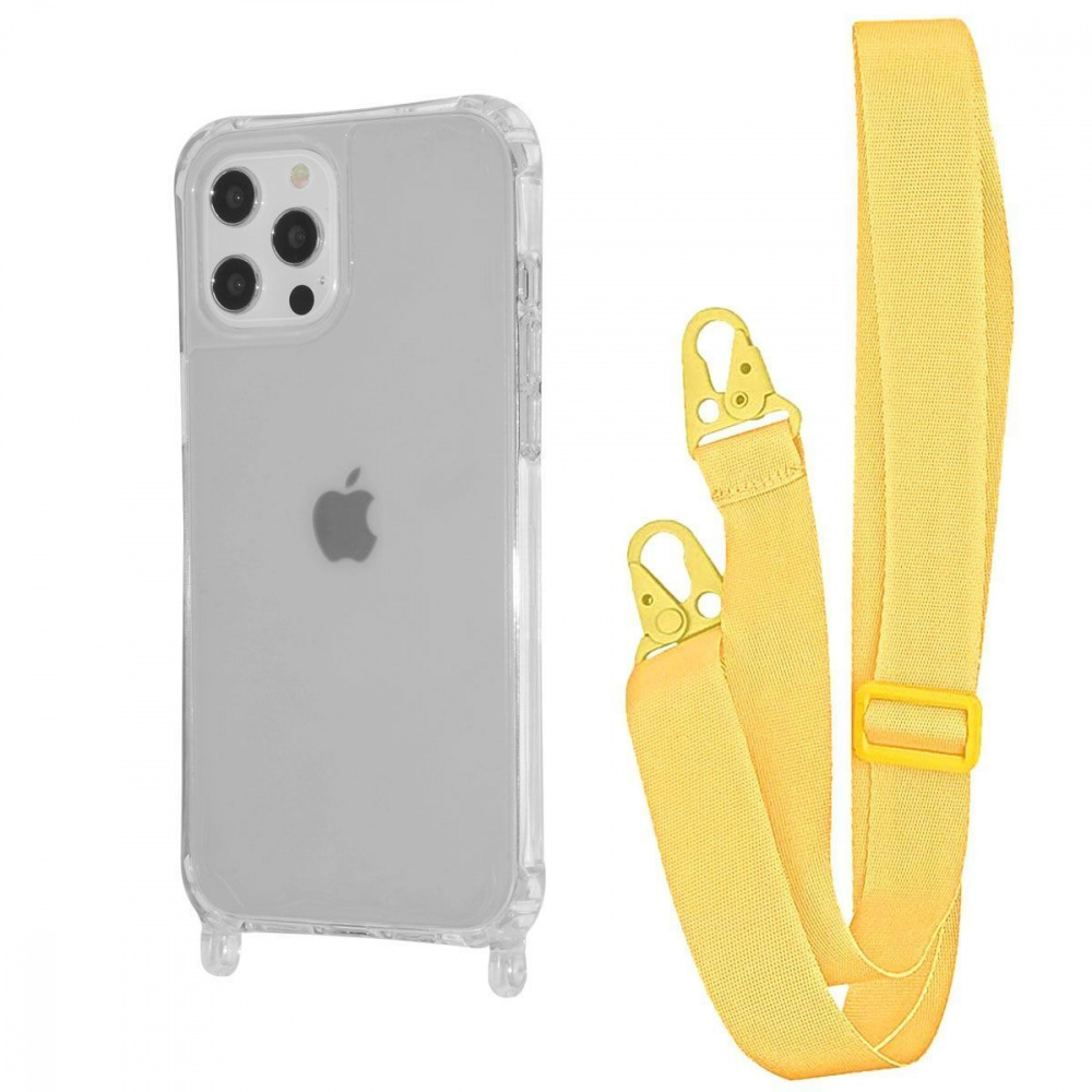 Чехол WAVE Clear Case with Strap iPhone 12 Pro Max - фото 8