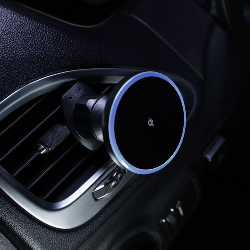 Автомобільний тримач з Бездротовим ЗП Proove UNO 15W black на малюнкі №5