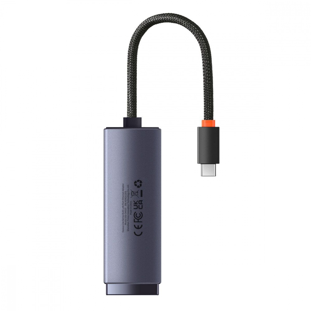 Перехідник Baseus Lite Series Ethernet 100Mbps (Type-C to RJ45) — Придбати в Україні - фото 4