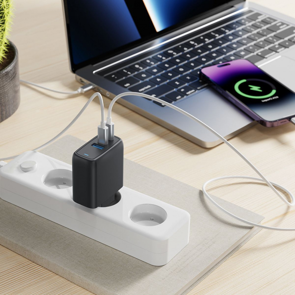 МЗП Proove Shot GaN 67W (2Type-C + USB) — Придбати в Україні - фото 2