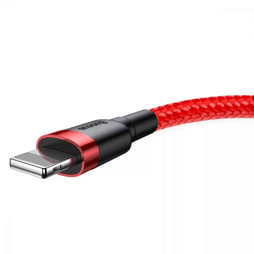 Кабель Baseus Cafule Lightning Cable 2A (3m) — Придбати в Україні - фото 7