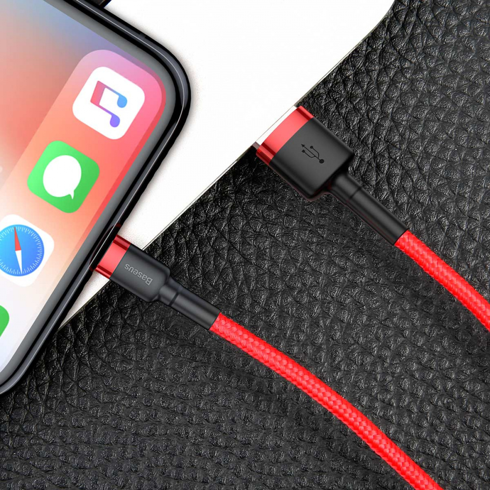 Кабель Baseus Cafule Lightning Cable 2A (3m) — Придбати в Україні - фото 3