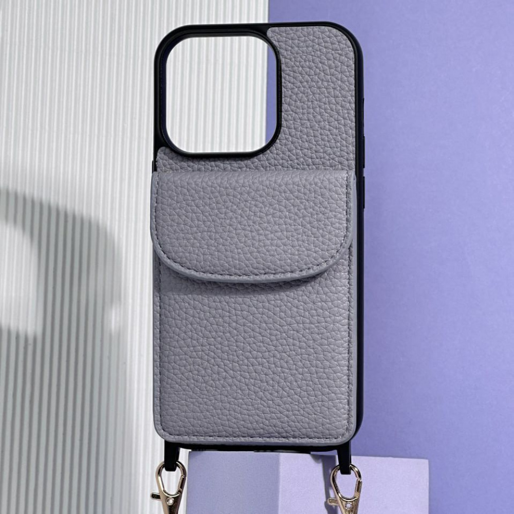 Чехол WAVE Leather Pocket Case iPhone 12 Pro Max - фото 4