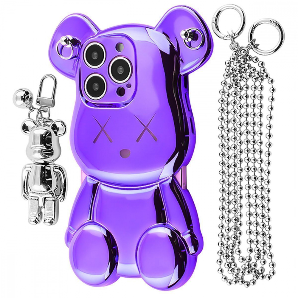 Чохол Teddy Bear Case with Strap iPhone 15 Pro — Придбати в Україні - фото 1