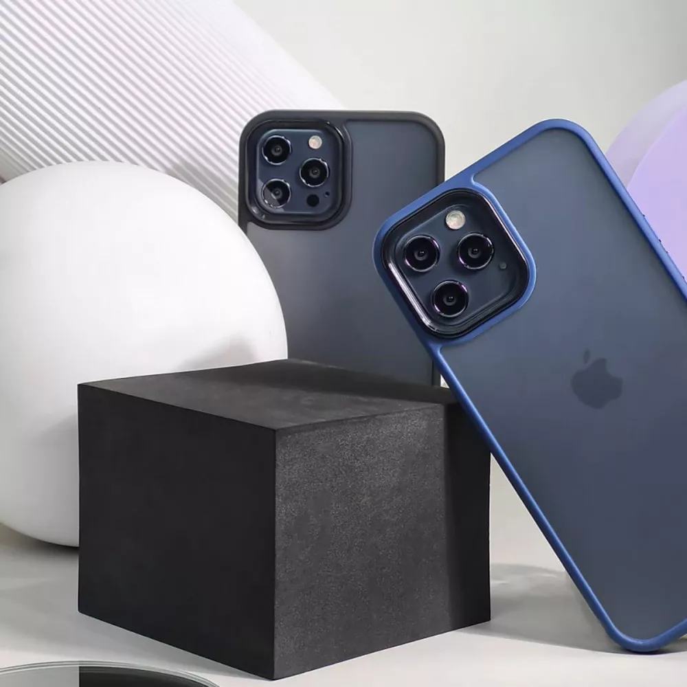 Чехол Shadow Matte Metal Buttons iPhone 13 Pro