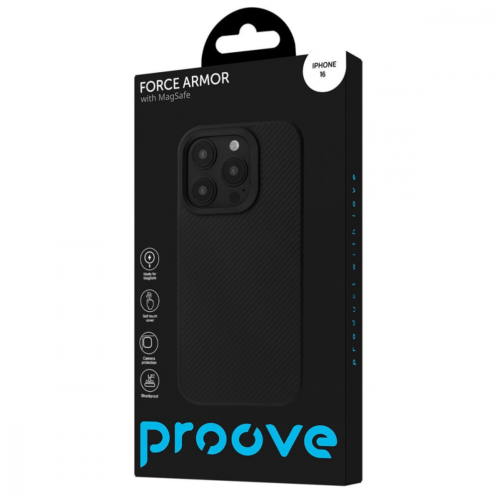 Чехол Proove Force Armor Case with Magnetic Ring iPhone 16 - фото 6