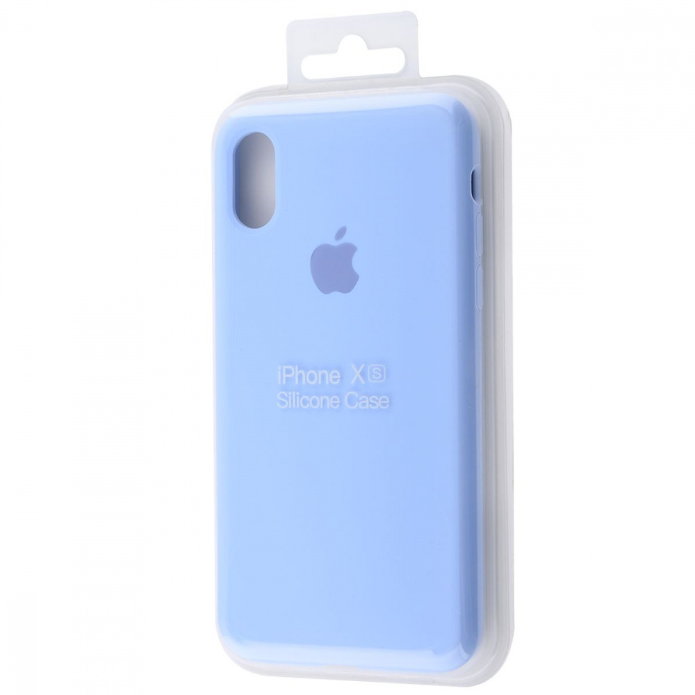 Чехол Silicone Case Full Cover iPhone X/Xs - фото 1