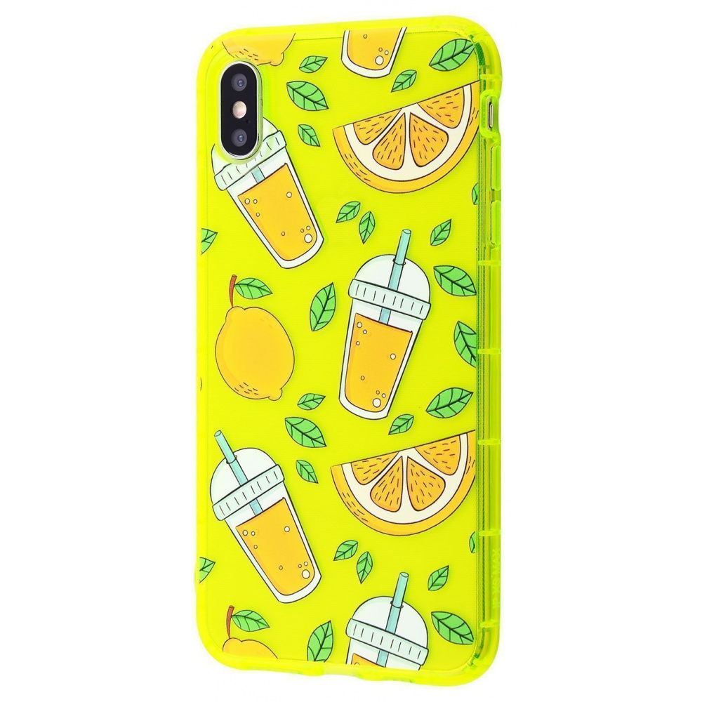 Чехол Fruit Cocktail Case (TPU) iPhone Xs Max - фото 7