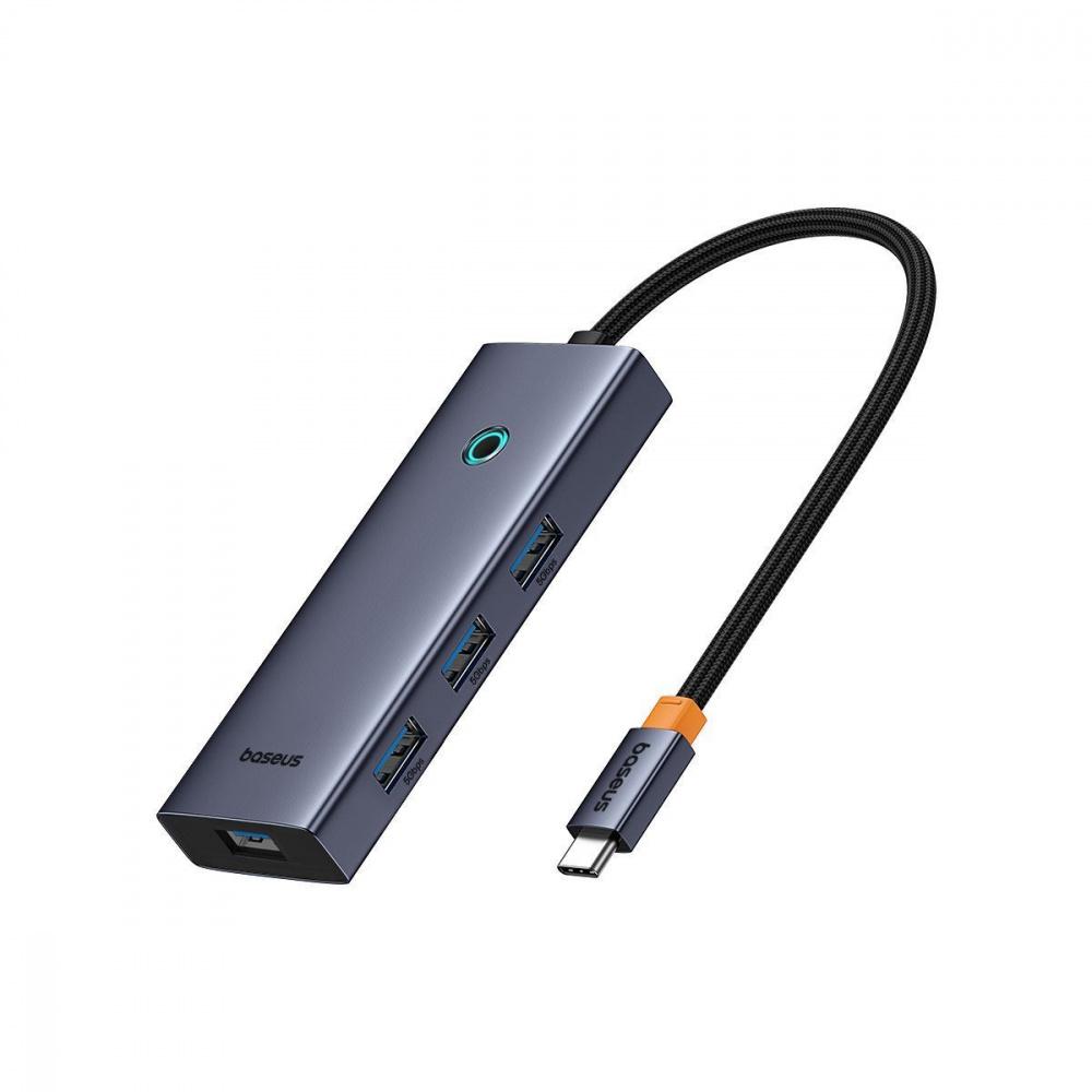 Type-C-Хаб Baseus UltraJoy Series 5-Port (Type-C to USB3.0*4 + PD*1) - фото 3