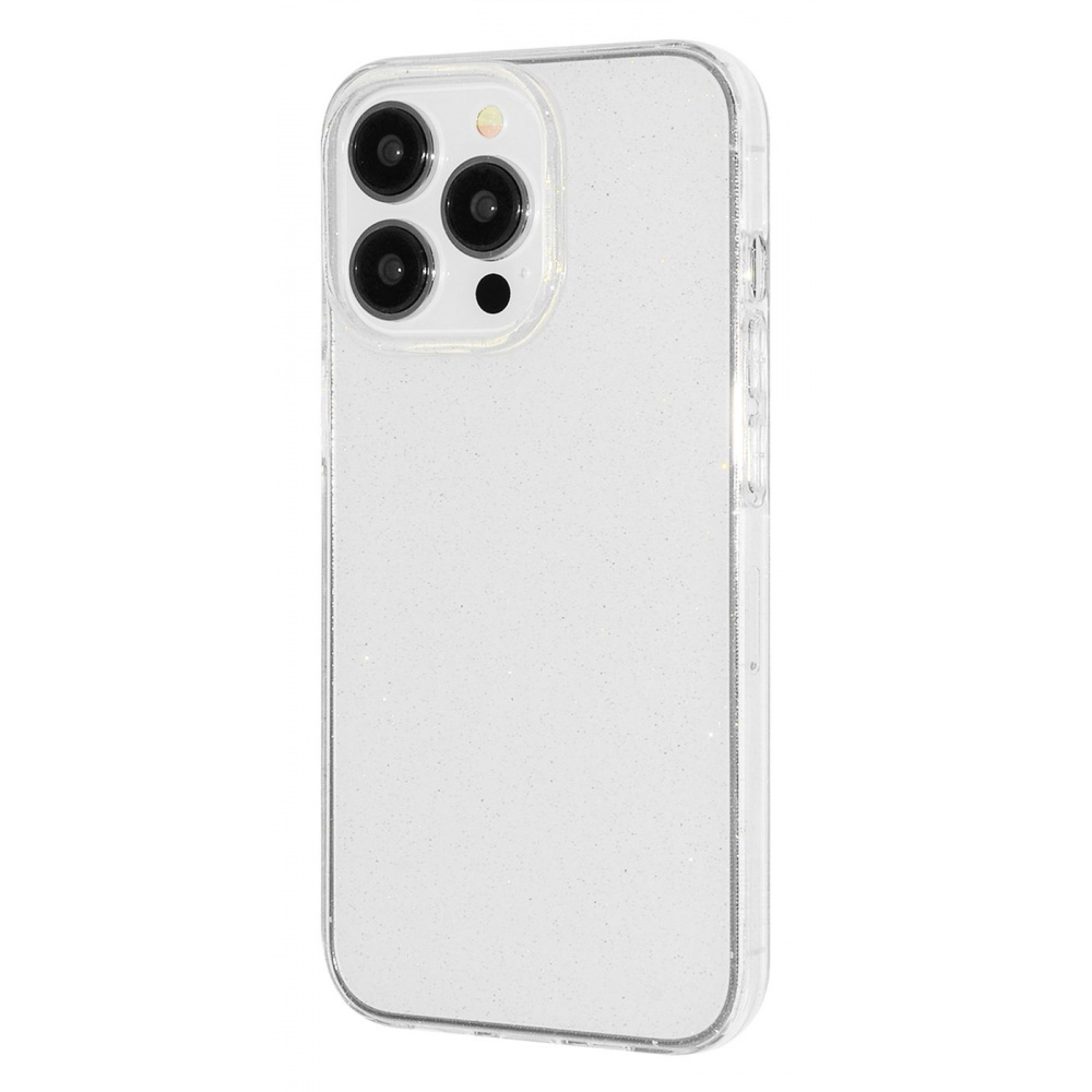 Чехол Clear Case with Sparkles iPhone 14 Pro