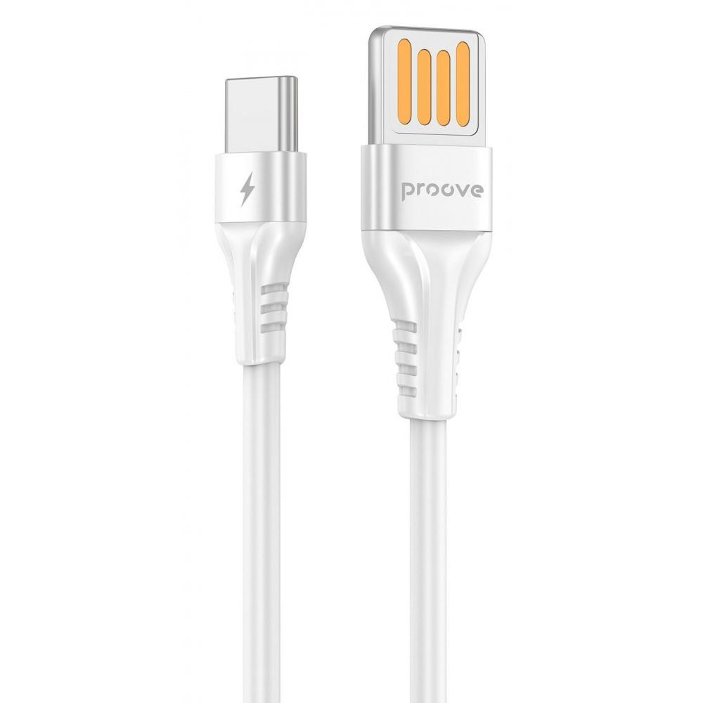 Кабель Proove Double Way Silicone USB to Type-C 2.4A (1m)
