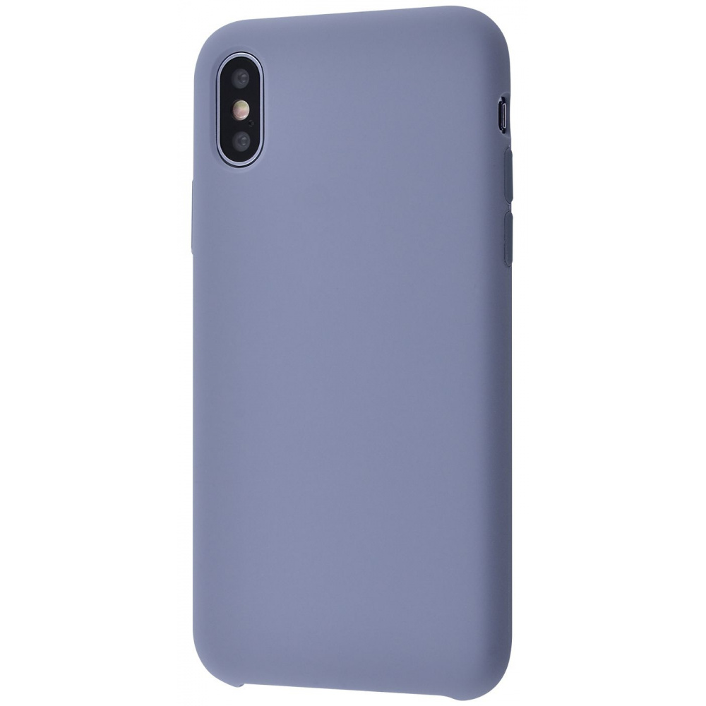 Silicone Case Without Logo iPhone Xs Max - фото 1