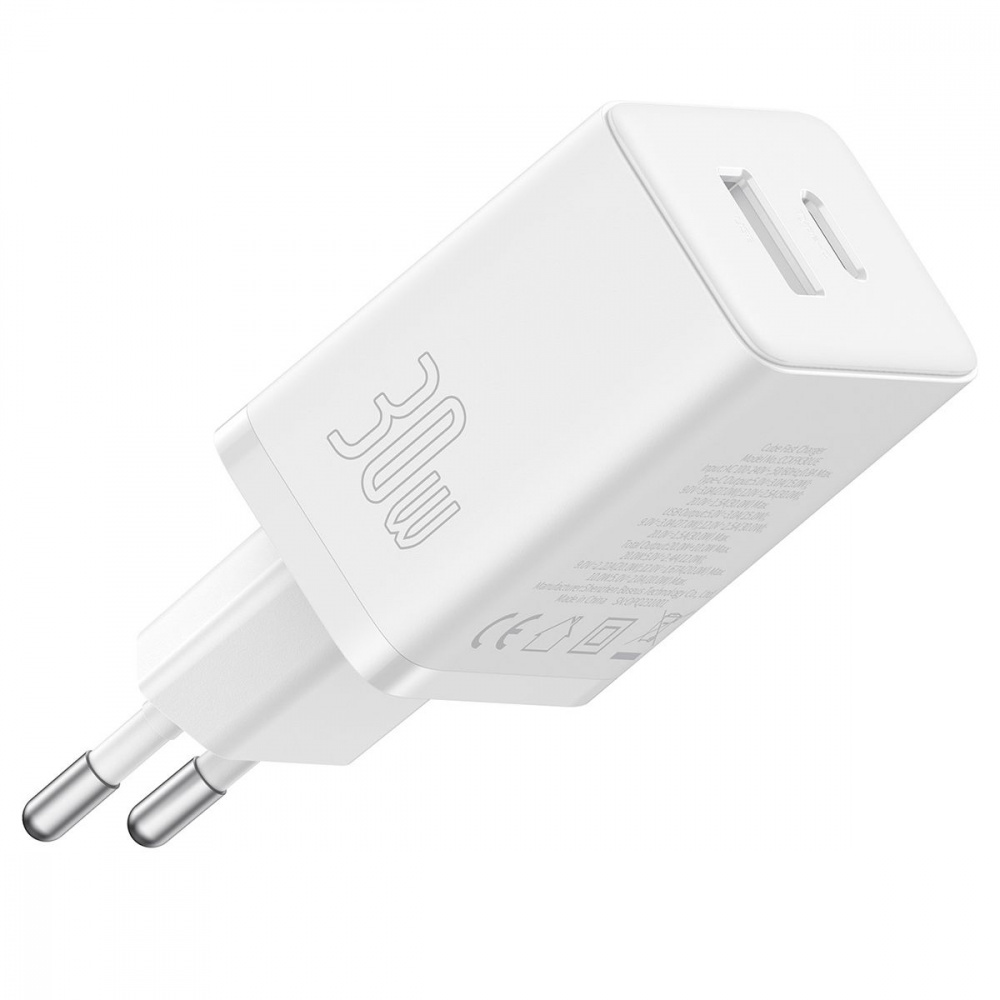 МЗП Baseus Cube Fast Charger 30W (Type-C + USB) — Придбати в Україні - фото 3