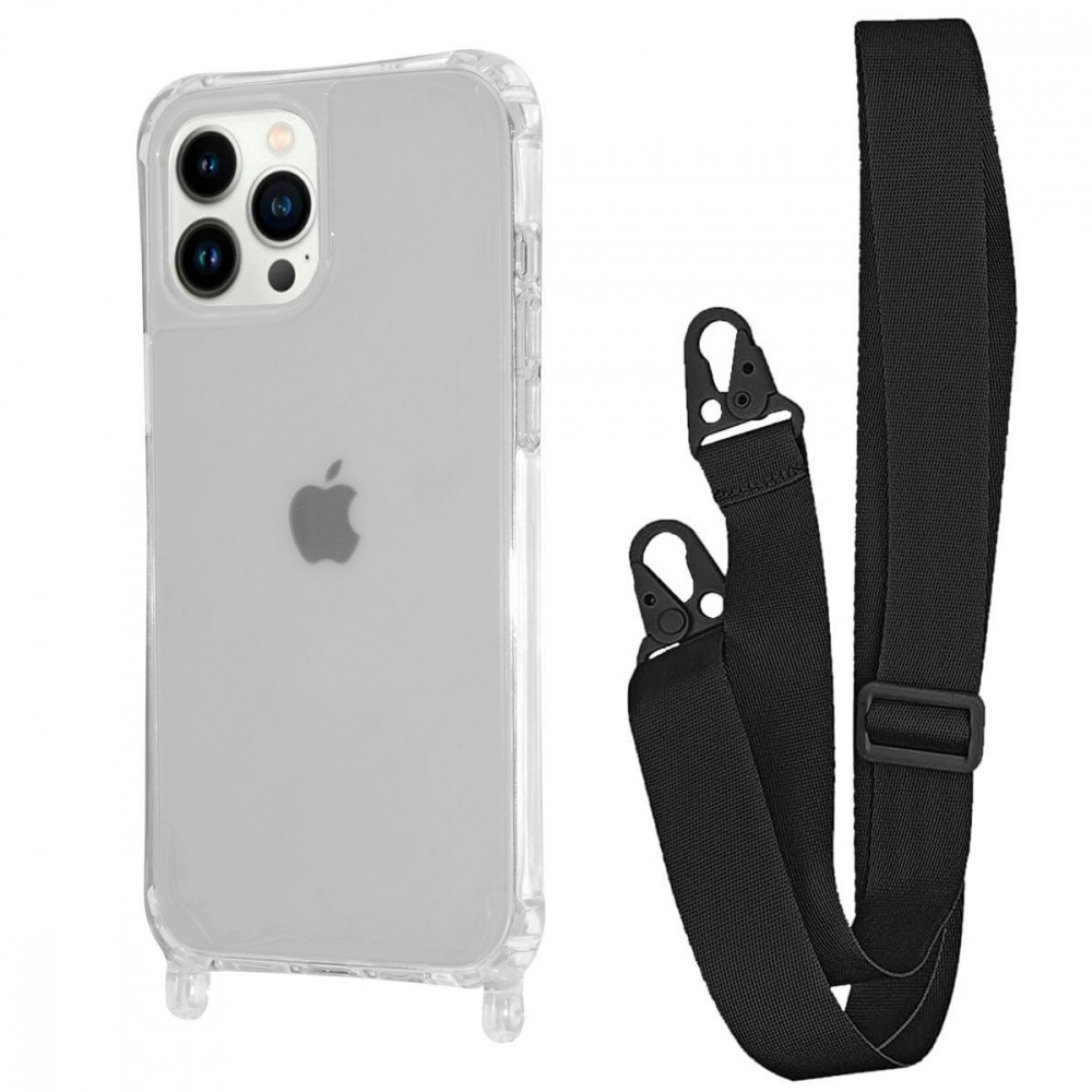 Чехол WAVE Clear Case with Strap iPhone 14 Pro Max - фото 10