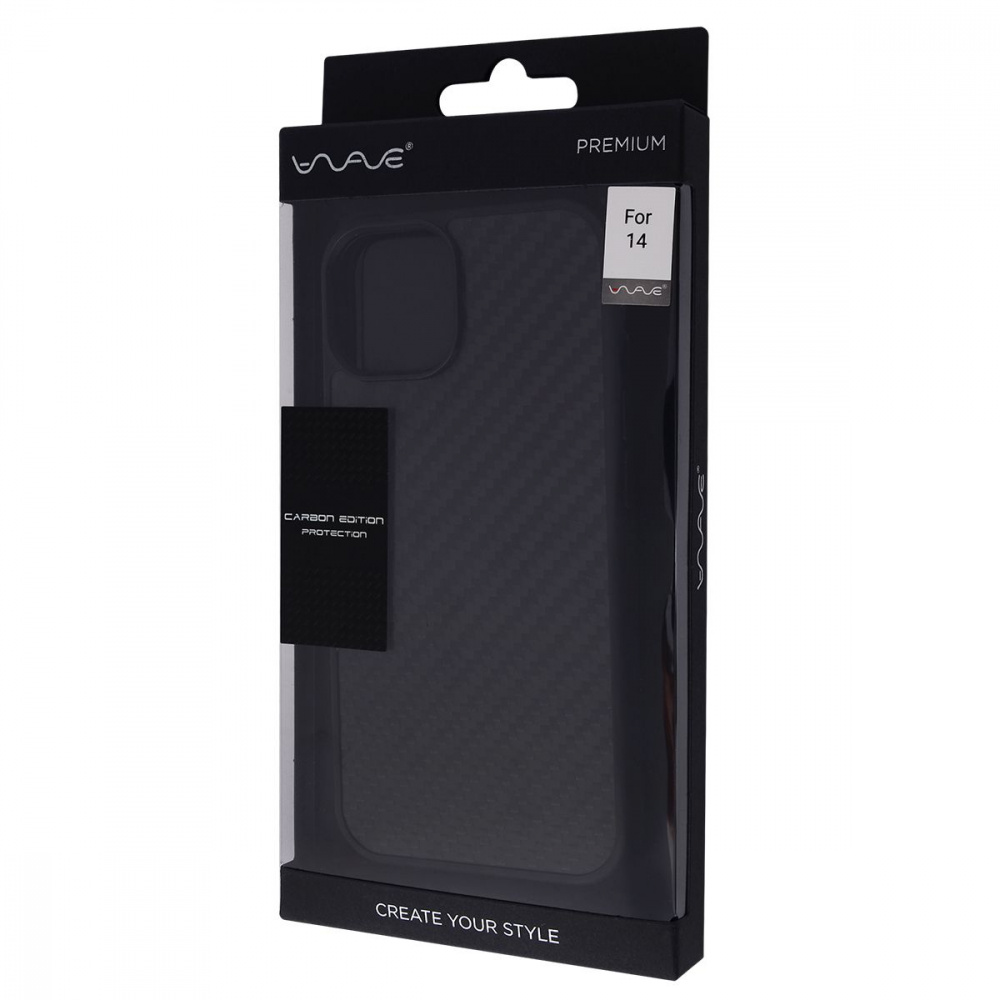 Чехол WAVE Premium Carbon Edition Case with MagSafe iPhone 14 Plus/15 Plus - фото 1