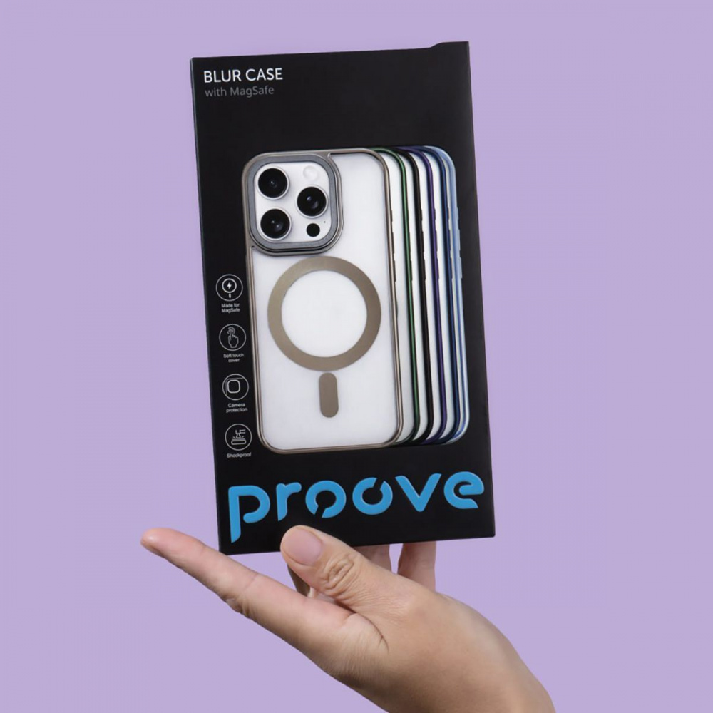 Чехол Proove Blur Case with Magnetic Ring iPhone 16 Plus - фото 3