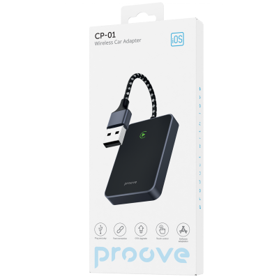 Бездротовий адаптер CarPlay Proove СP-01 Wireless Car Adapter — Придбати в Україні