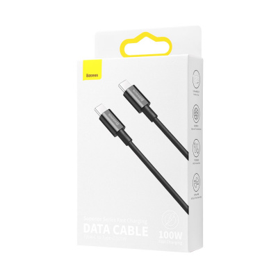 Кабель Baseus Superior Series Fast Charging Type-C to Type-C PD 100W (1m) — Придбати в Україні