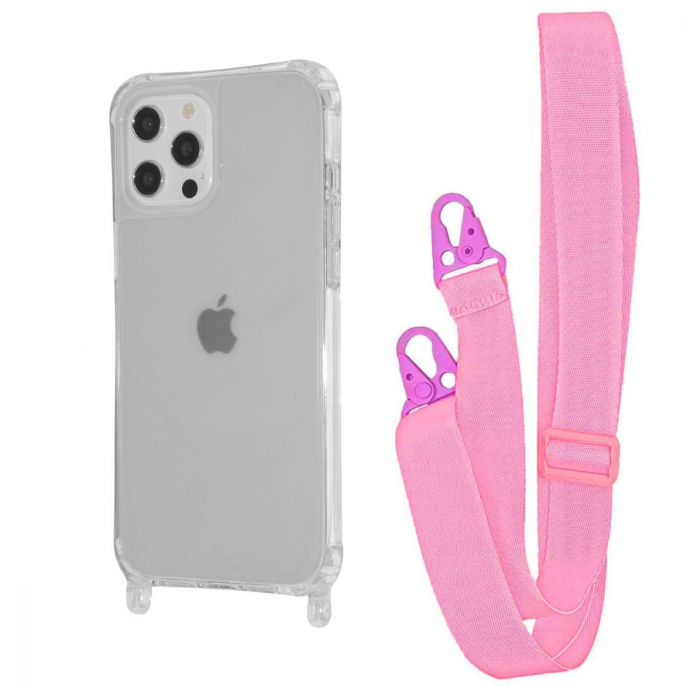 Чехол WAVE Clear Case with Strap iPhone 12 Pro Max - фото 10
