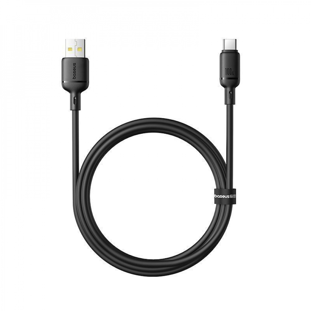 Кабель Baseus Silky Series Fast Charging Type-C 100W (1m) — Придбати в Україні - фото 2