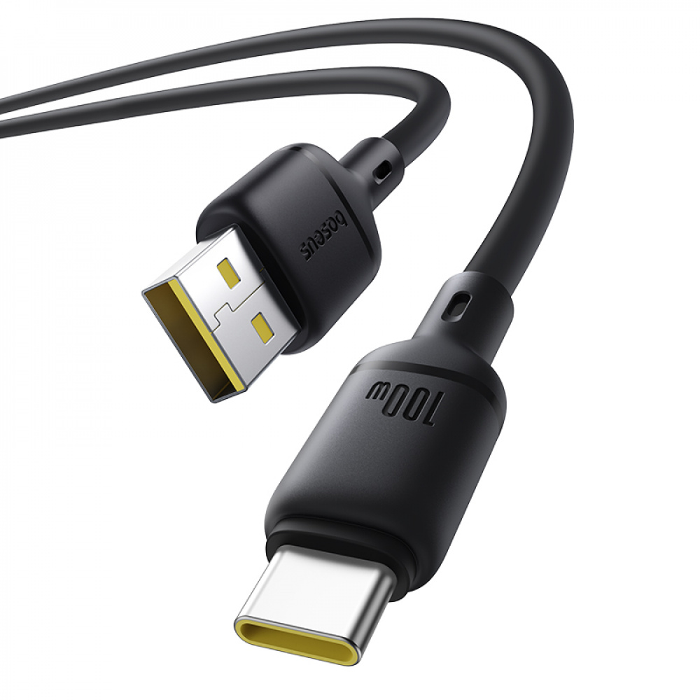 Кабель Baseus Silky Series Fast Charging Type-C 100W (1m) — Придбати в Україні - фото 4