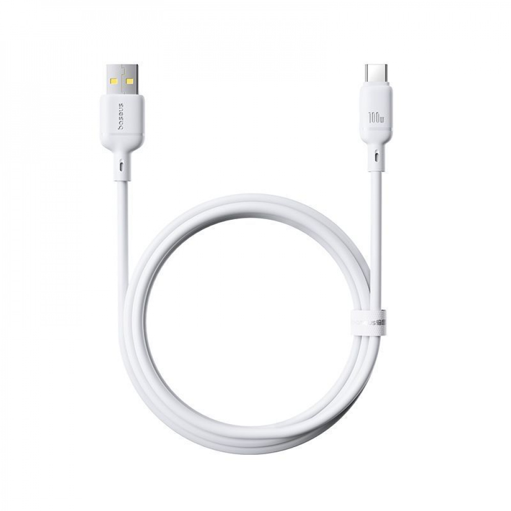 Кабель Baseus Silky Series Fast Charging Type-C 100W (1m) — Придбати в Україні - фото 5