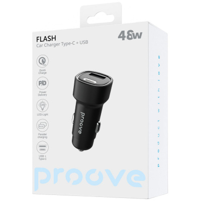 Купить АЗУ Proove Flash 48W (Type-C + USB) 60076 - Ncase