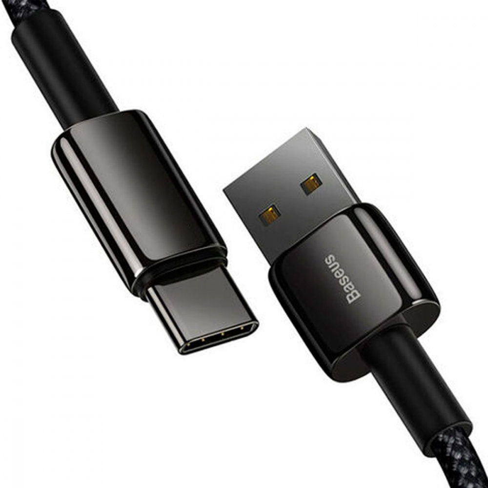 Cable Baseus Tungsten Gold Fast Charging Lightning 2.4A (2m) - фото 3