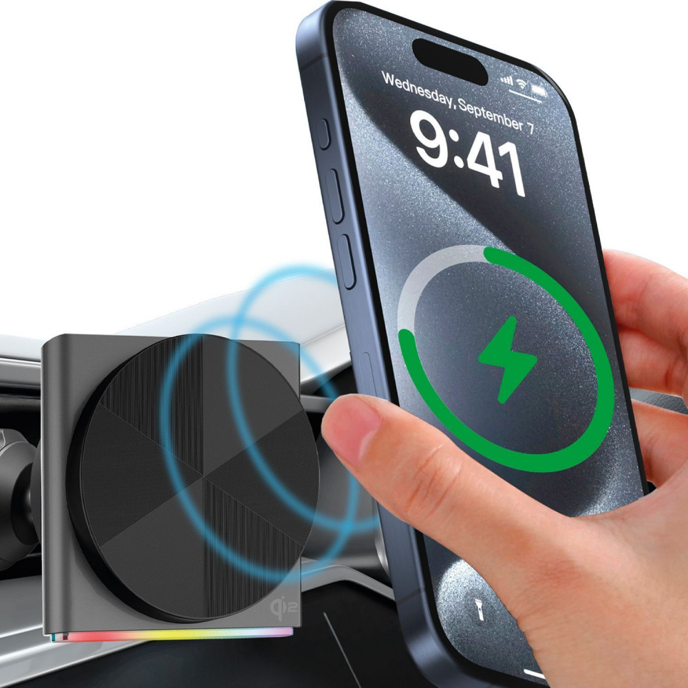 Автомобільний тримач з Бездротовим ЗП Proove Neostorm QI2 15W — Придбати в Україні - фото 3