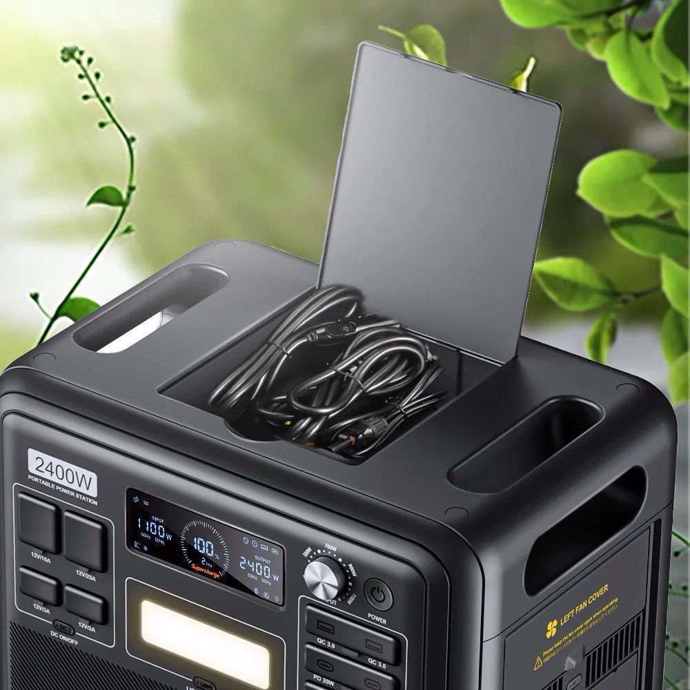 Портативна зарядна станція Choetech 2400W — Придбати в Україні - фото 4