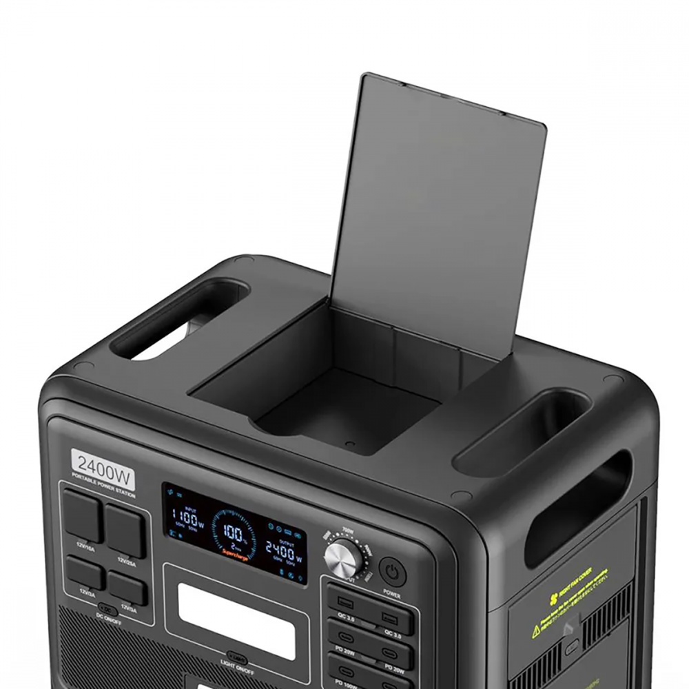 Портативна зарядна станція Choetech 2400W — Придбати в Україні - фото 2
