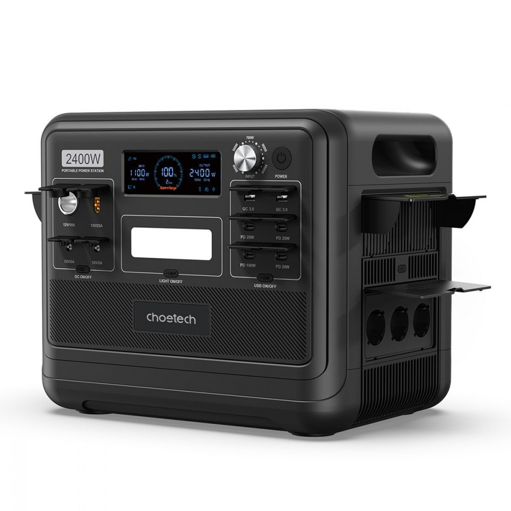 Портативна зарядна станція Choetech 2400W — Придбати в Україні