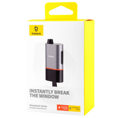Автомобільний рятувальний молоток Baseus SharpTool Series Emergency Hammer Pro — Придбати в Україні