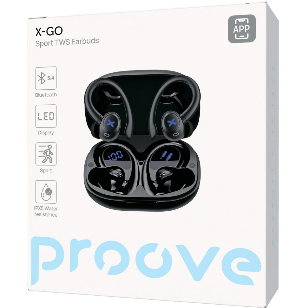 Бездротові навушники Proove X-Go TWS (APP) — Придбати в Україні - фото 1