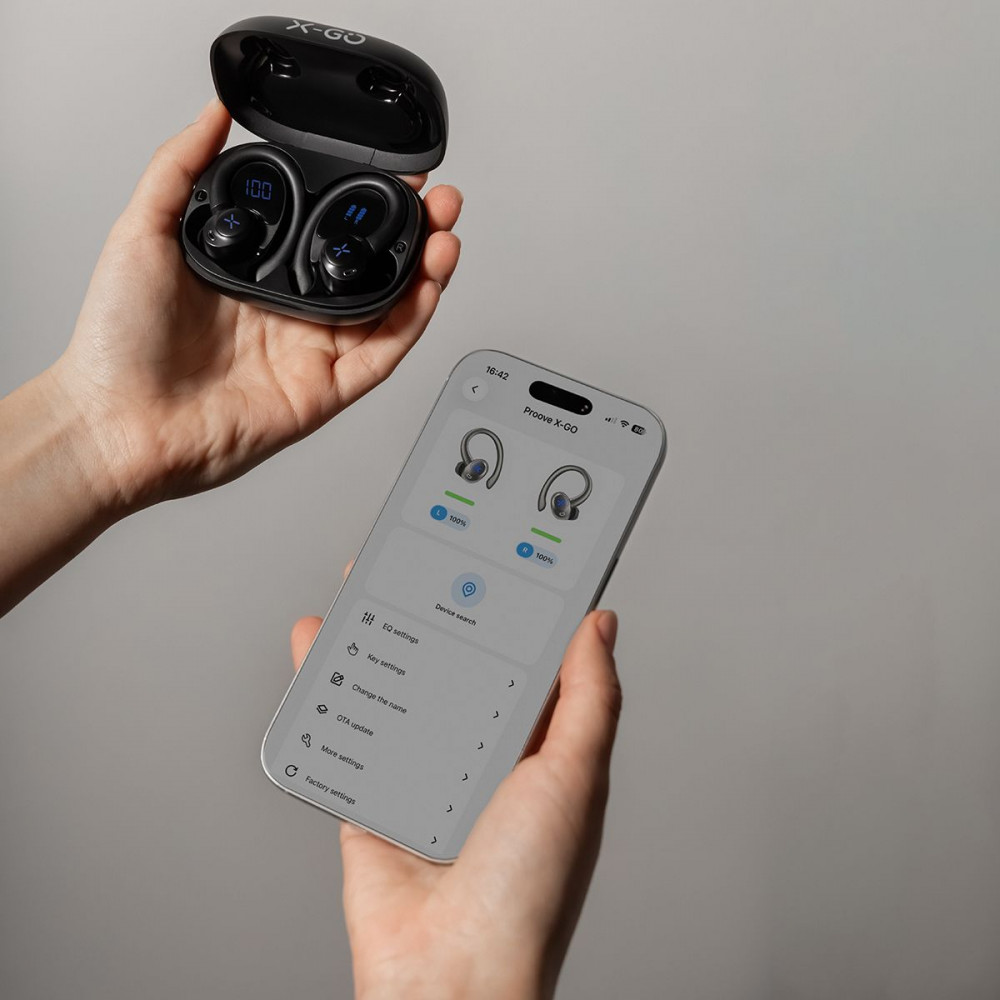 Бездротові навушники Proove X-Go TWS (APP) — Придбати в Україні - фото 15