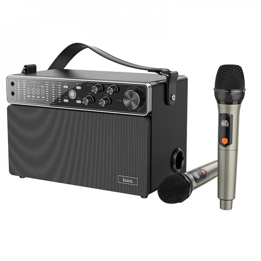 Портативная Акустика Hoco BS50 Chanter wireless double mic karaoke
