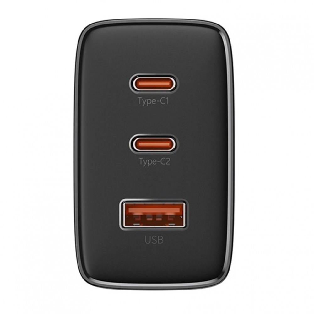 МЗП Baseus Cube Pro Fast Charger 65W (2 Type-C + USB) — Придбати в Україні - фото 3