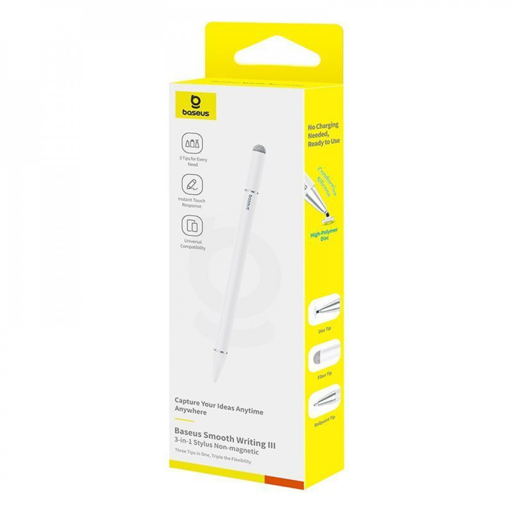 Стилус Baseus Smooth Writing III 3-in-1 — Придбати в Україні - фото 1