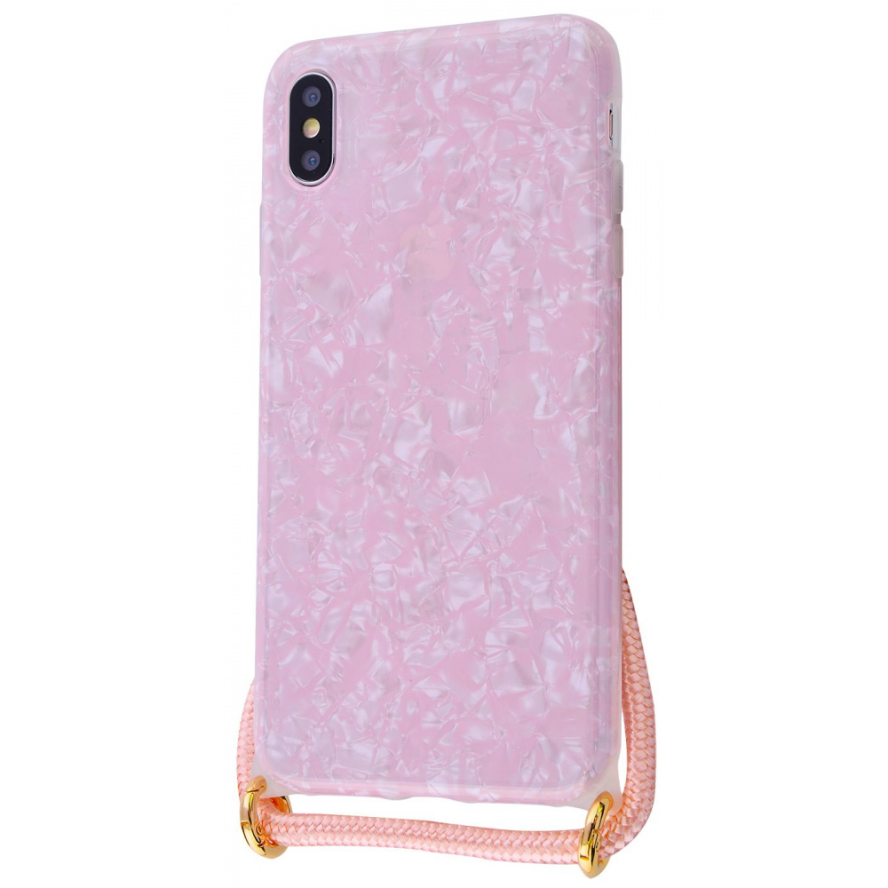 Чехол Confetti Jelly Case with Cord (TPU) iPhone Xs Max - фото 8