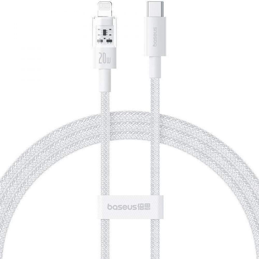 Кабель Baseus Gem Fast-Charging Type-C to Lightning 20W 1m — Придбати в Україні - фото 13