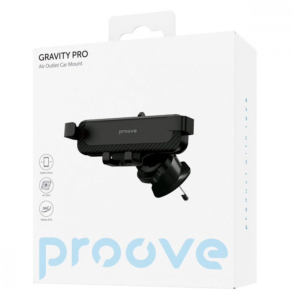 Автомобільний тримач Proove Gravity Pro Air Outlet Car Mount — Придбати в Україні - фото 1