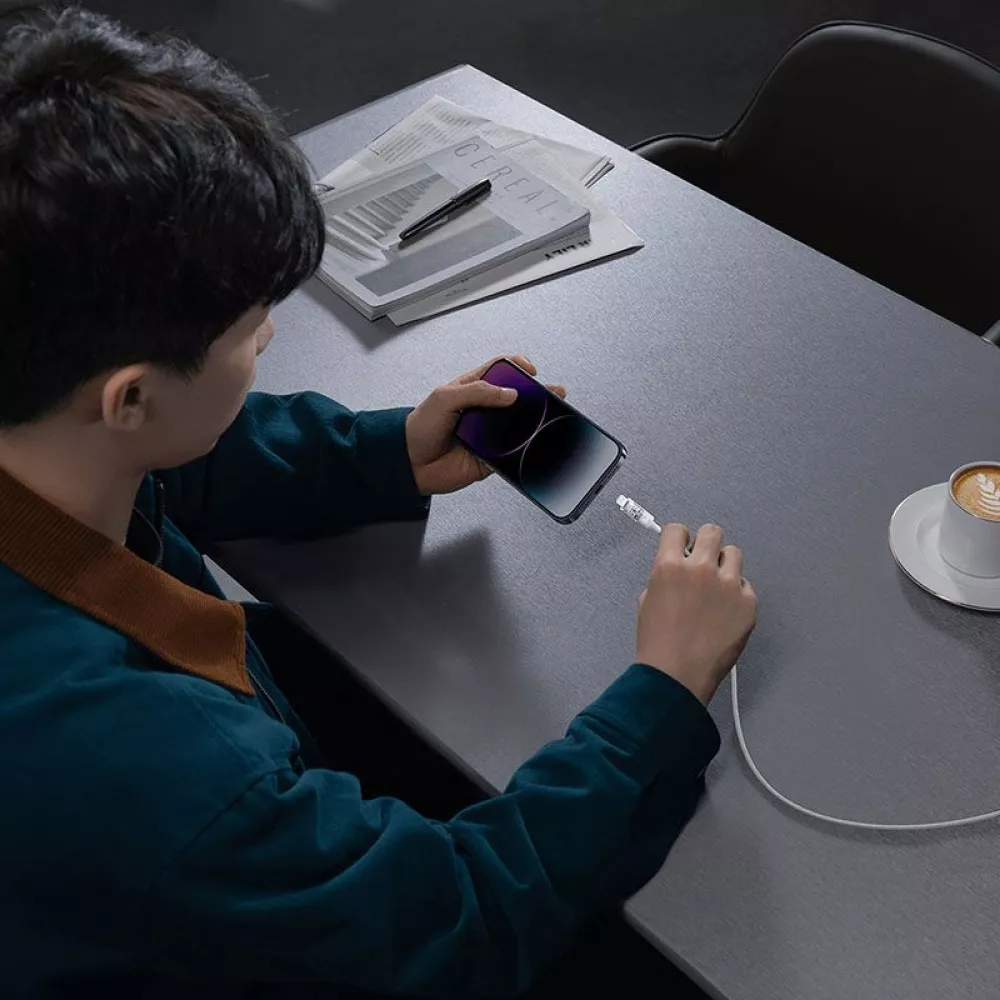 Кабель Baseus Gem Fast-Charging Type-C to Lightning 20W 1m - фото 2